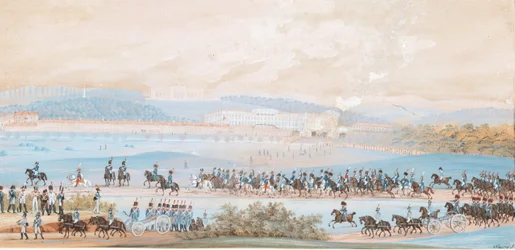 Der Einzug Napoleons in Schönbrunn